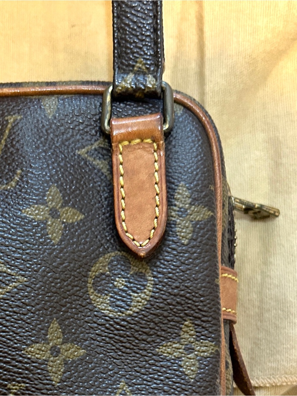 Louis Vuitton Marly Bandouliere Vintage  Monogram Crossbody - Beautiful! (1987) - Picture 4 of 9